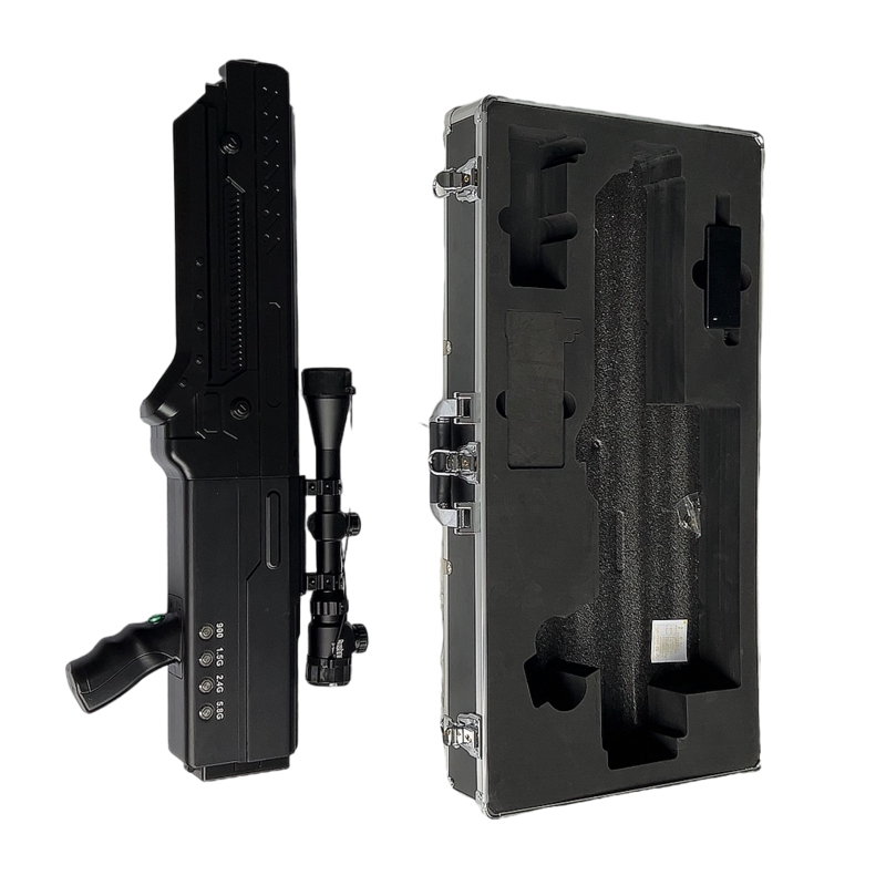  西充手持便携式枪型低空防御反制四通道A型